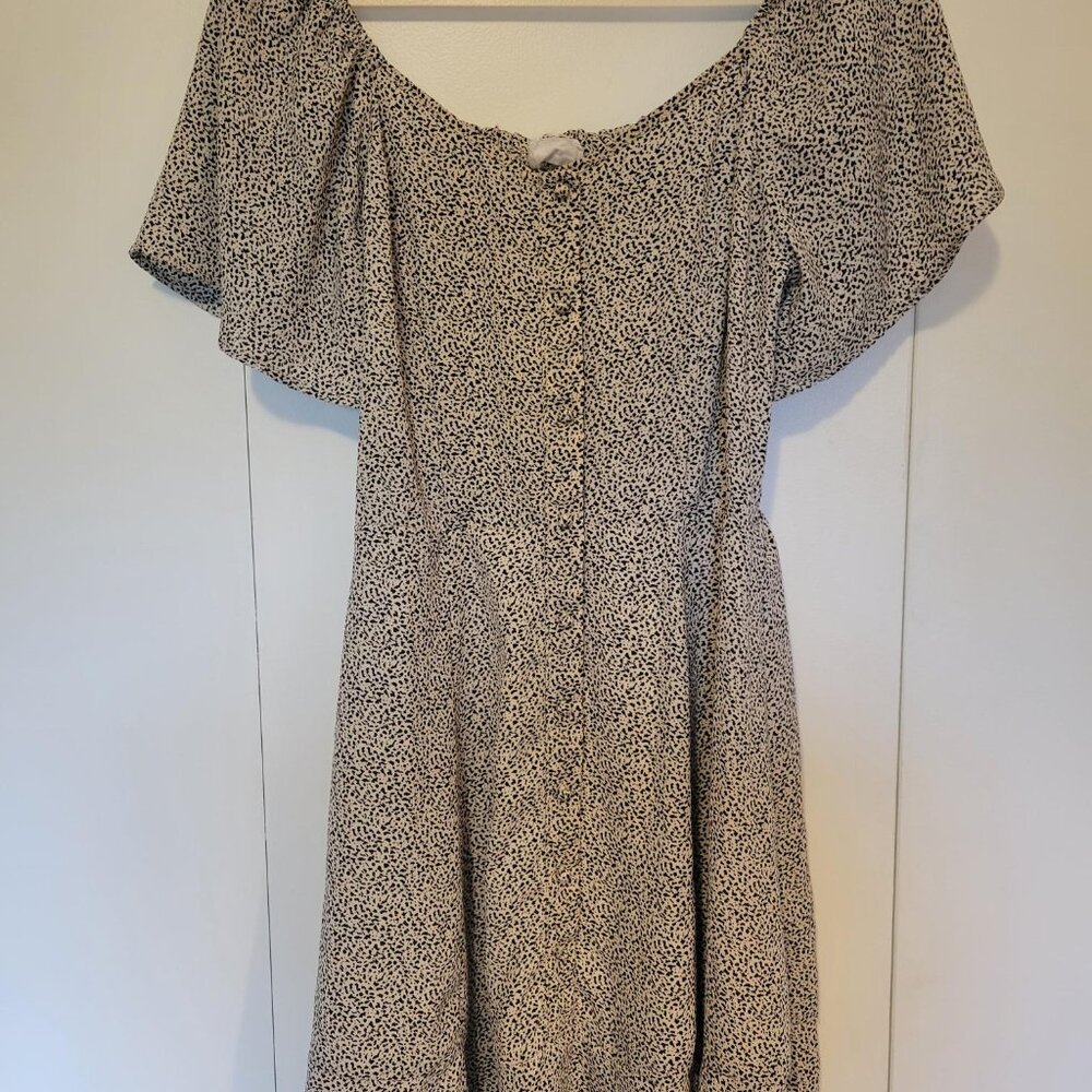 Sienna Sky Dress Black and White